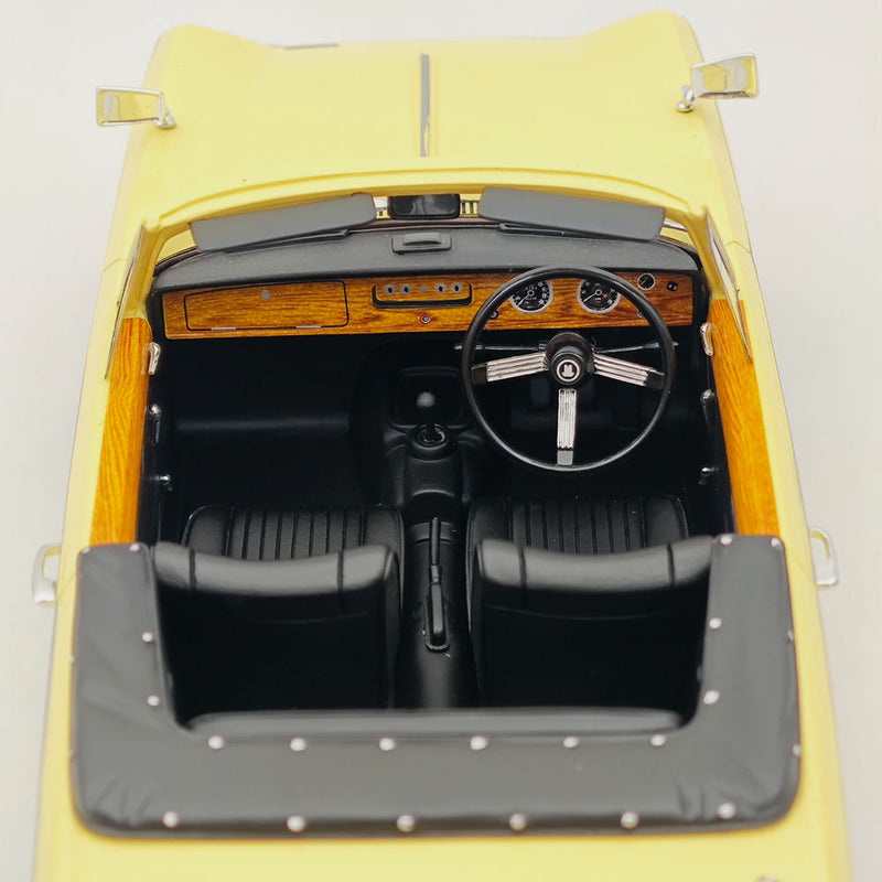 Cult 1/18 Triumph Vitesse MK II DHC Convertible Resin Model Car Yellow