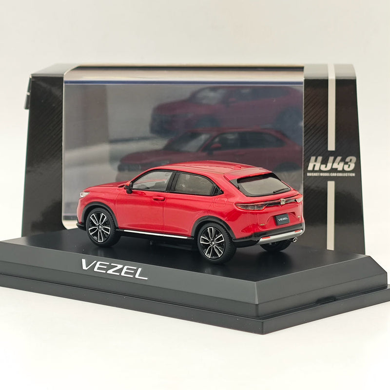 Hobby Japan 1/43 Honda VEZEL Premium Crystal Red (M) HJ433002RM Diecast Model