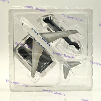 1:400 RM Pan Am Boeing 747-100 N4704U Passenger Airplane Diecast Model