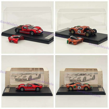 RM 1:64 GT40 Hood Magnetic Limited Edition Alloy Car Model - Two Styles