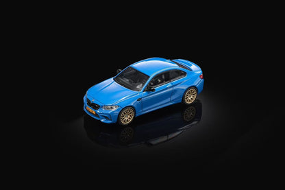 MORTAL 1/64 F87 M2 Performance Coupe Limited Diecast Vehicle Hobby Display Present for Car Enthusiast