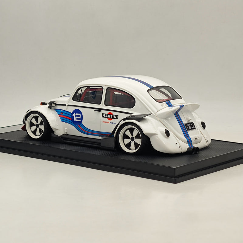 1/18 RAM Collectibles Volkswagen VW Beetle RWB Robert Design White Resin Limited