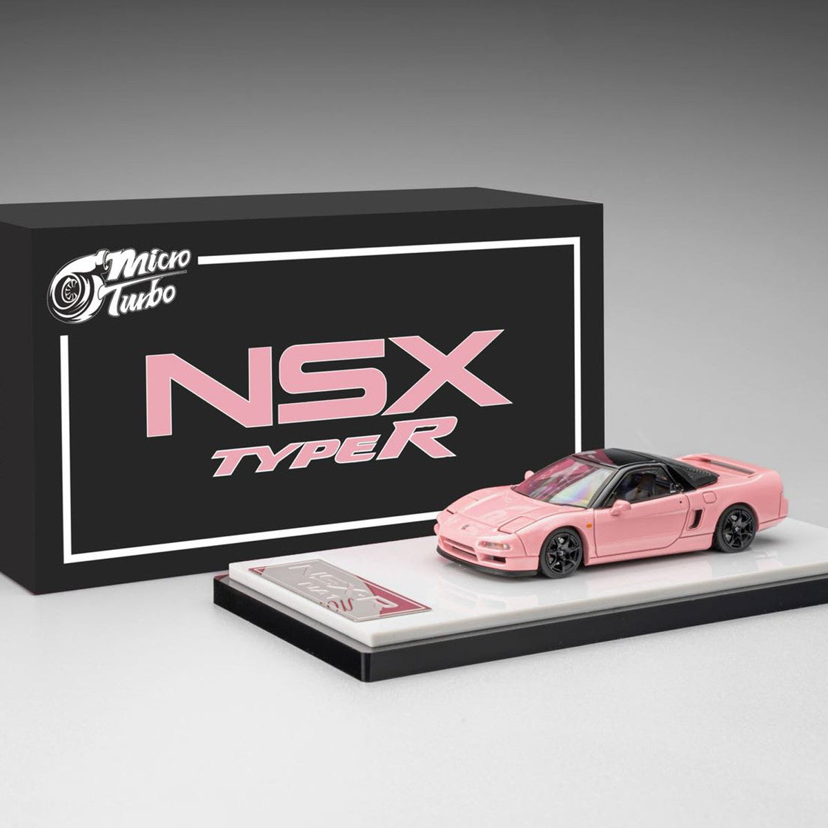 NSX NA1 NSX R Air Force Combat Gray MT 1:64 Turn Light Open Cover Alloy Car Model