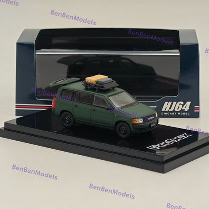 1/64 Hobby Japan Toyota PROBOX CUSTOMIZED VER Matte GREEN HJ643062GR Models Car