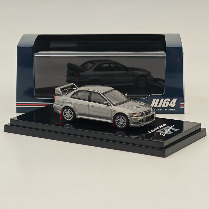 Hobby Japan 1/64 Mitsubishi Lancer GSR Evolution VI (CP9A)1999 HJ642033AS Silver