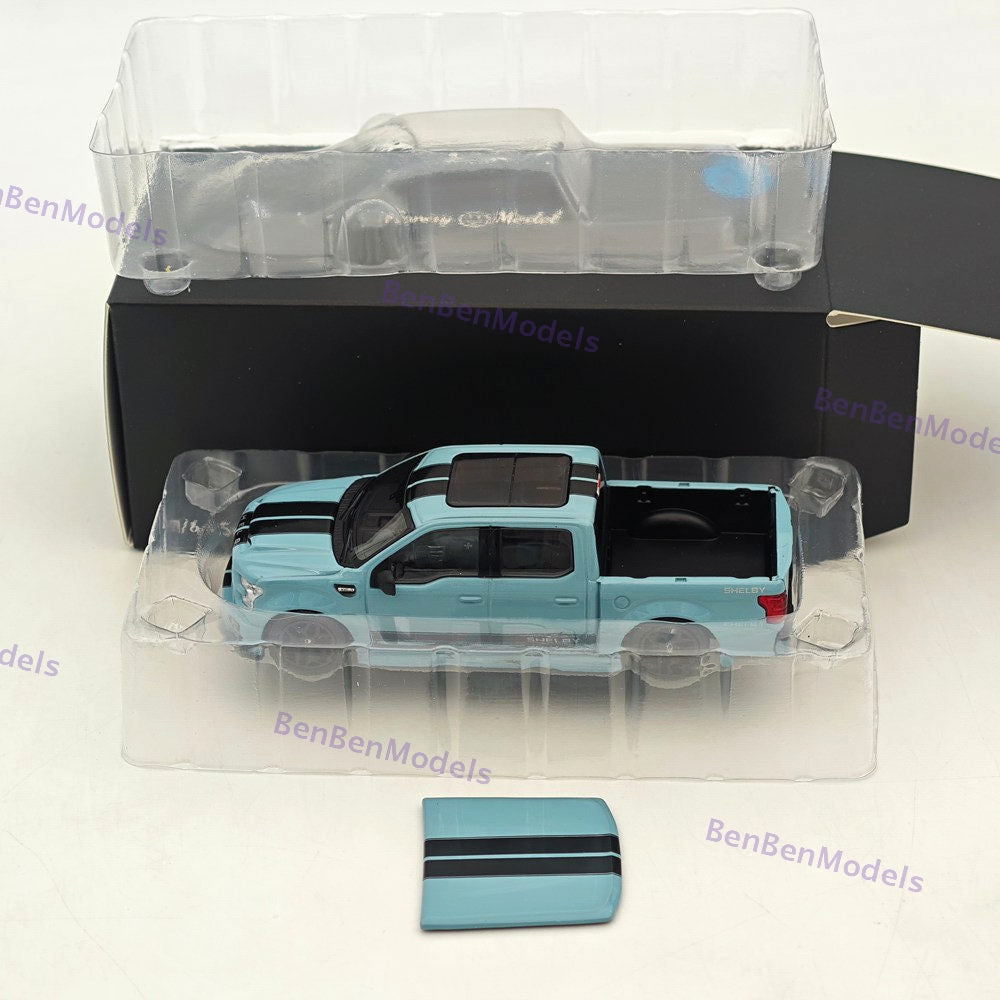 1:64 Funny Model F15 F-150 Super Snake Shelby Pickup Sport Truck Diecast