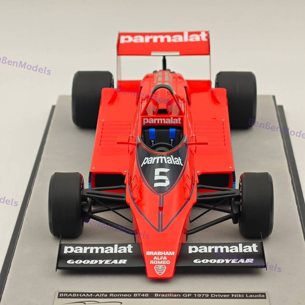 1/18 Tecnomodel BRABHAM-Alfa Romeo BT48 1979 Brazilian GP #5 Niki Lauda Resin