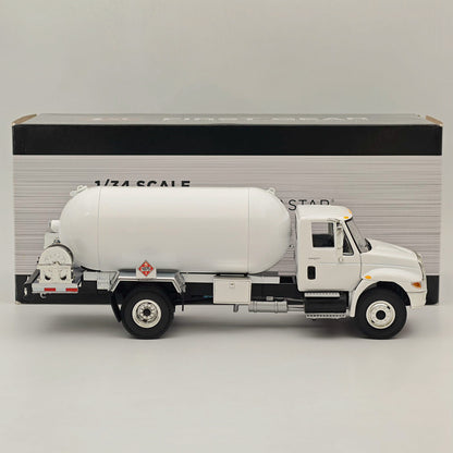 First Gear 1/34 International DuraStar Propane Truck White 10-4059 Diecast Metal