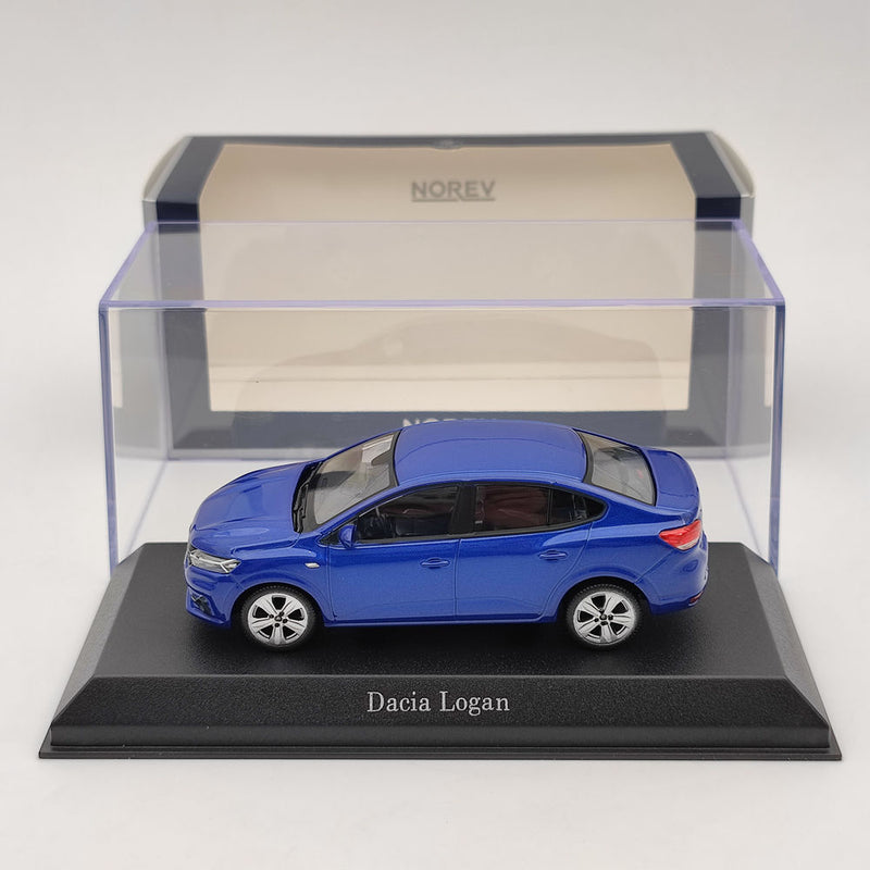 Norev 1/43 Dacia Logan 2021 Iron Blue Diecast Models Car Christmas Gift  Limited Collection