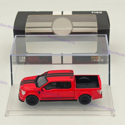 Fine Works64 1/64 F-150 Shelby Pickup Truck Red With Accessories Diecast Model