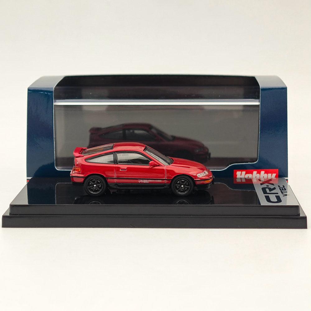 Hobby Japan 1/64 Honda CR-X SiR (EF8) J.D.M. Style Red Pearl HJ643005R Diecast Models Car In Stock - US
