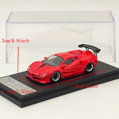 Mortal 1:64 MITSUOKA Orochi LBWK Jouets moulés sous pression Modèles de voitures Collection de loisirs Cadeaux Édition limitée 