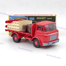 Atlas Dinky Toys 588 Berliet GAK Plateau Brasseur Red Diecast Model Truck