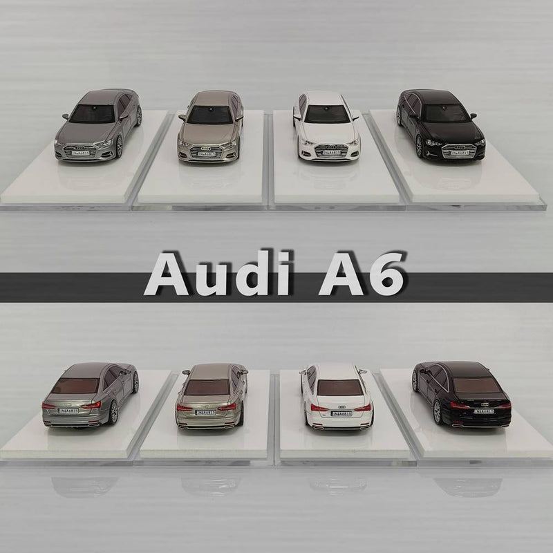 Pre-sale JG 1/64 Audi A6 C8 Miniature Resin Toys Car Models Hobby Collection Gifts