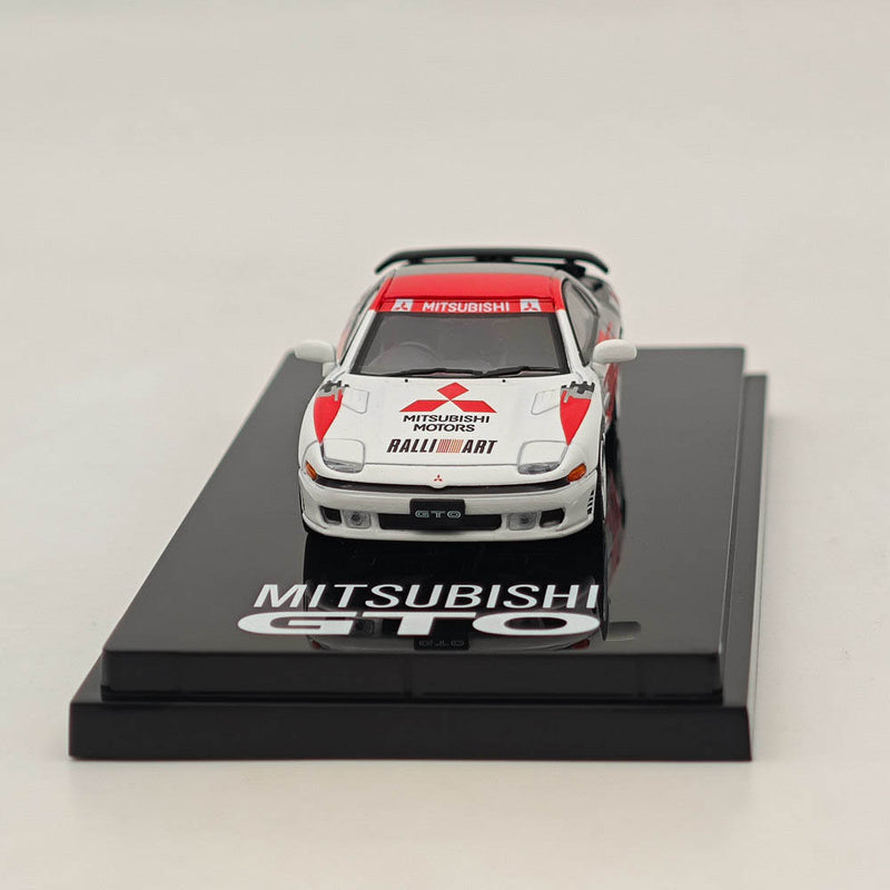 1/64 Hobby Japan Mitsubishi GTO TWIN TURBO RALLIART White Diecast Model Car