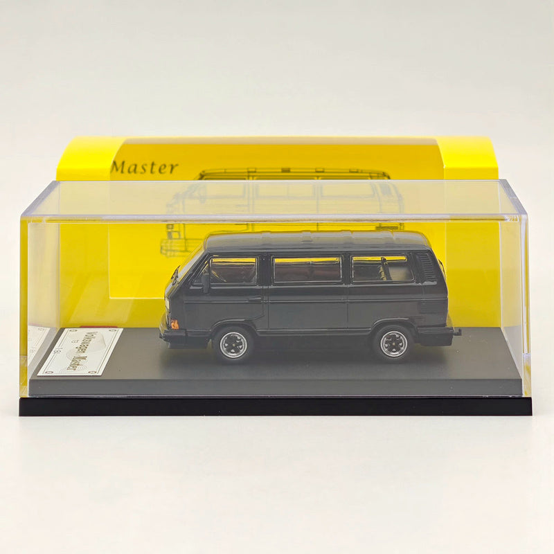 Master 1:64 Porsche B32 & VW T3 Multivan 1985 Van HellaFlush Diecast Toys Car Models Miniature Hobby Exquisite Gifts