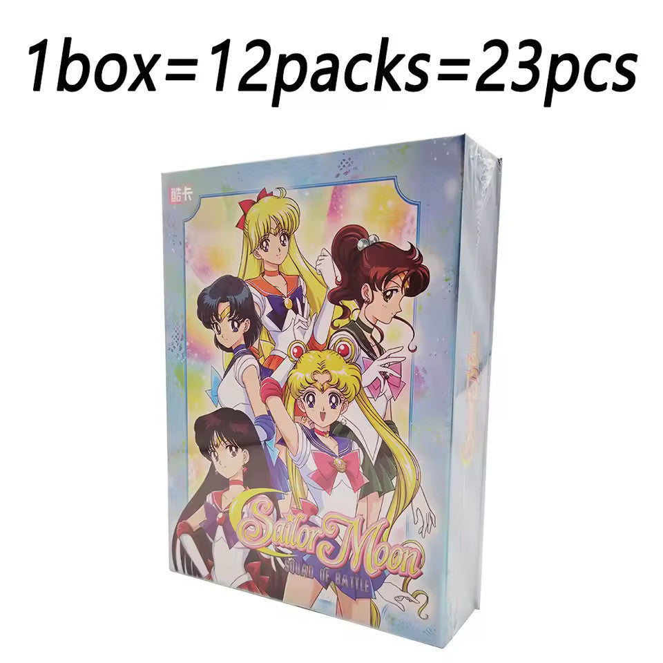 Sailor Moon Squad Of Battle 12 Pack Trading Card Booster Box Anime TCG CCG NEW
