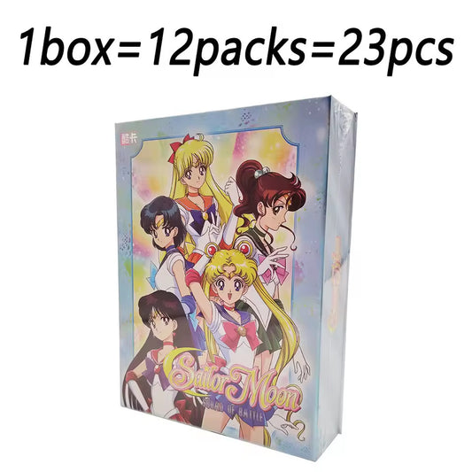Sailor Moon Squad Of Battle 12 Pack Trading Card Booster Box Anime TCG CCG NEW