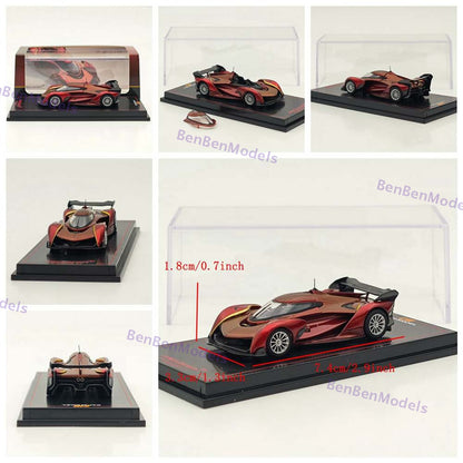 1/64 CM Mclaren Solus GT Racing Sports Diecast Metal Car Ornaments Supercar
