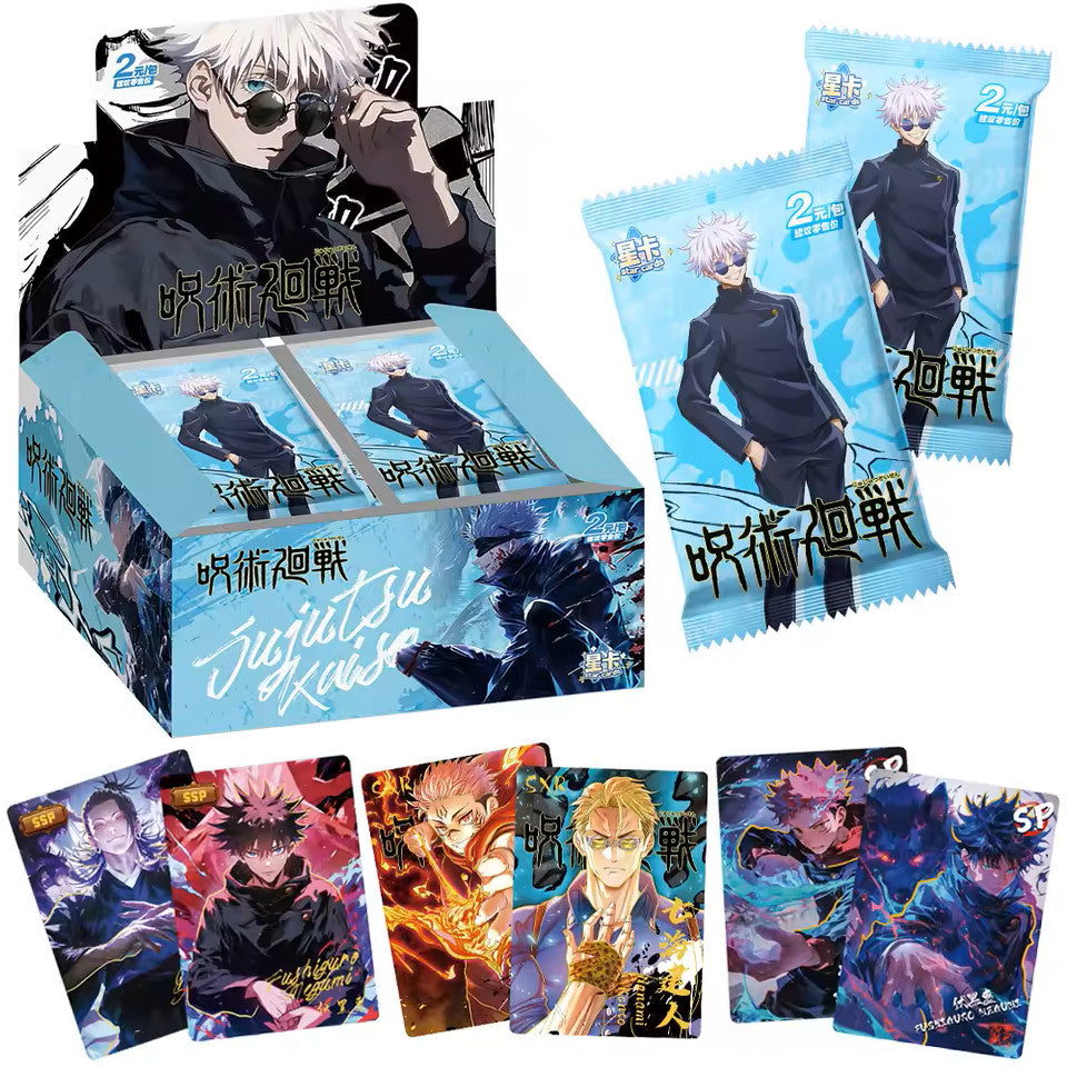 Jujutsu Kaisen Premium 30 Pack Booster Box Trading Card Anime CCG NEW Star Card