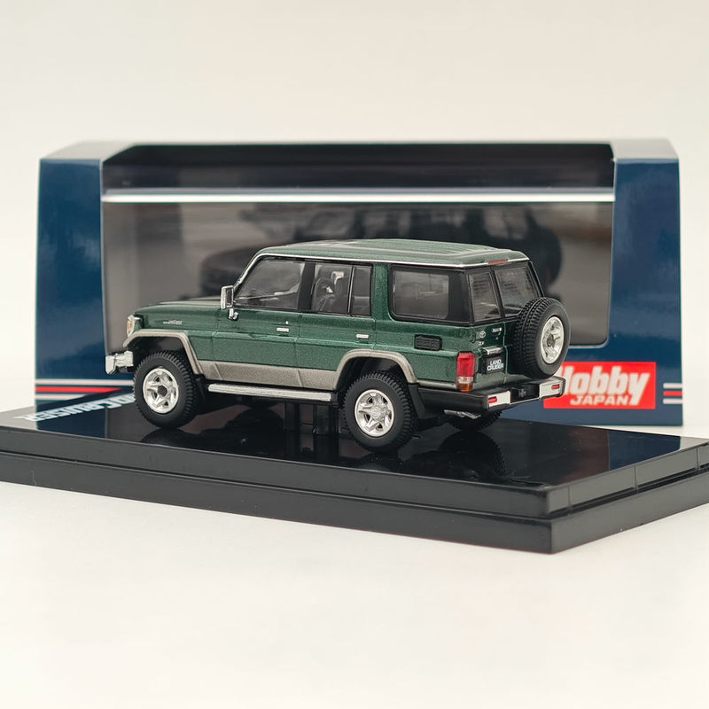 Hobby Japan 1/64 Toyota LANDCRUISER 70 ZX 4DOOR 2001 Diecast Models Car Green