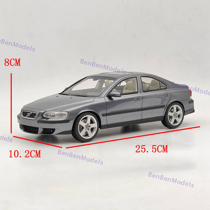 DNA Collectibles 1/18 Volvo S60 R 2003 DNA000107 Resin Model Car Grey Metallic