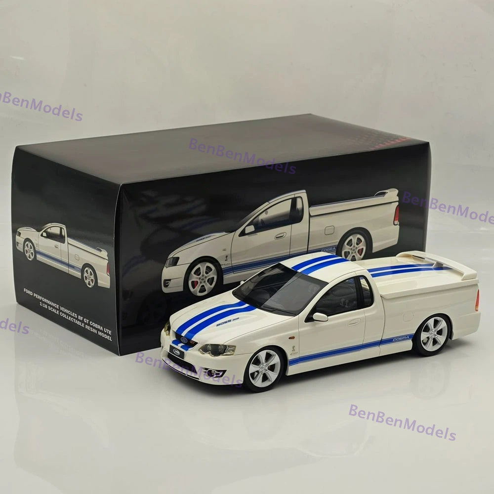 1:18 Ford BF GT Cobra UTE White Cobra High Performance Pickup Model Limited