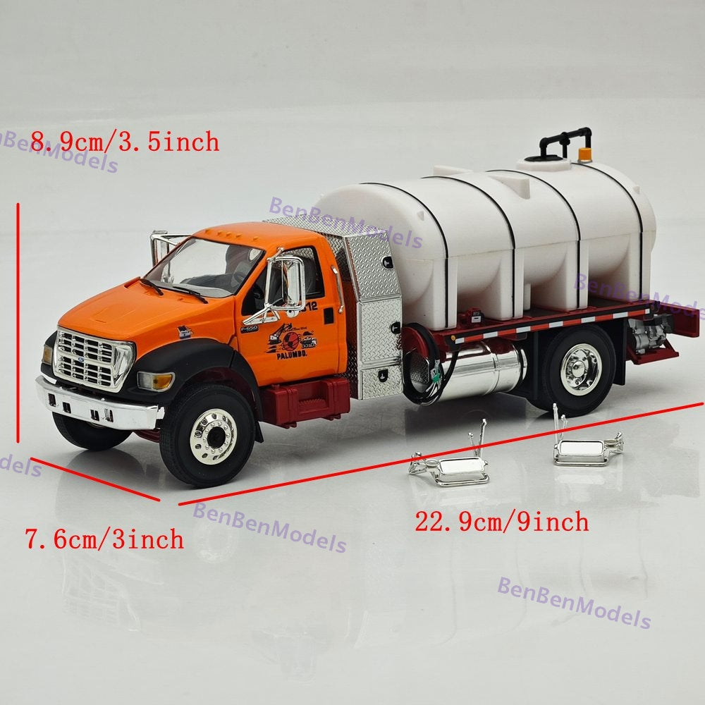 1/34 FIRST GEAR F-650 WATER TANK TRUCK Orange DIECAST Model REPLICA