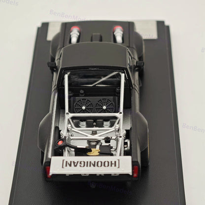 1:64 SW Ford F-150 Performance Hoonigan 1977 Black Diecast Model Car Collection