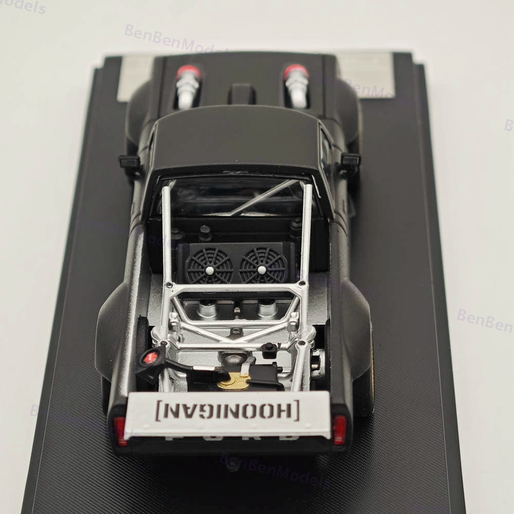 1:64 SW Ford F-150 Performance Hoonigan 1977 Black Diecast Model Car Collection In Stock - US