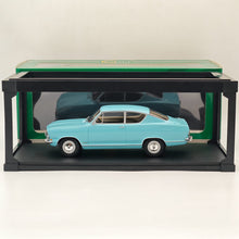 Modèle réduit de voiture en résine CULT Opel Kadett B Coupé 1966 bleu CML137-2 1:18 