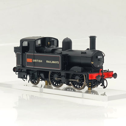 Dapol O Gauge 7S-006-053 58xx Class Steam Loco BR Lined Black 0-4-2T '5816' DCC