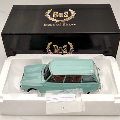 BOS 1/18 Citroen Ami 6 Break 1967 BOS390 Blue Limited Edition Collection Models