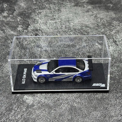 ARbox 1:64 BMW E46 M3 GTR NFS Fast & Furious Collectors Edition Alloy Diecast Car Model Gifts