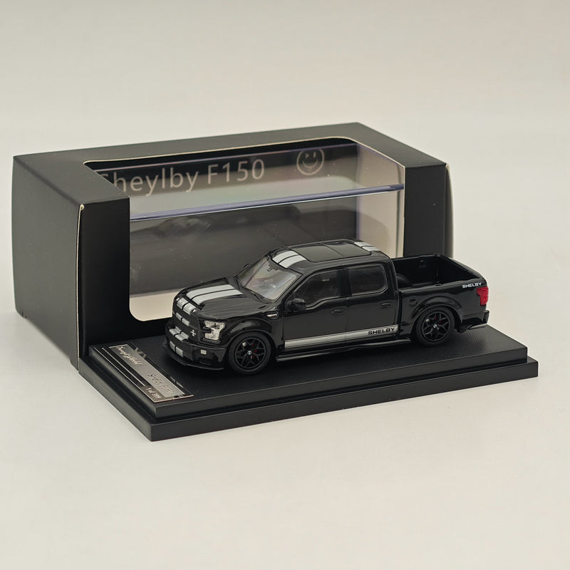 Funny Model 1/64 Scale Ford SHELBY F-150 Shelby Super Snake Pickup Diecast Black