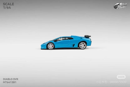 1/64 Micro Turbo Diablo SVR Metallic Blue HEC 2026 Diecast Model Collectible Car