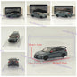 1/43 Hobby Japan HJD43 CIVIC TYPE R (FL5) RACING BLACK Package Genuine Option