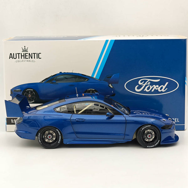 Authentic 1/18 FORD MUSTANG GT METALLIC BLUE PLAIN BODY EDITION #ACD18F20PB3 Diecast Models Car Limited Collection