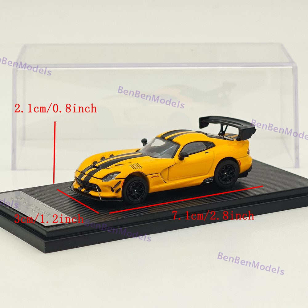 Hone Model 1/64 Dg Viper MK3 ACR Racing Sports Diecast Model Car Limited