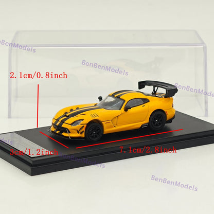 Hone Model 1/64 Dg Viper MK3 ACR Racing Sports Diecast Model Car Limited