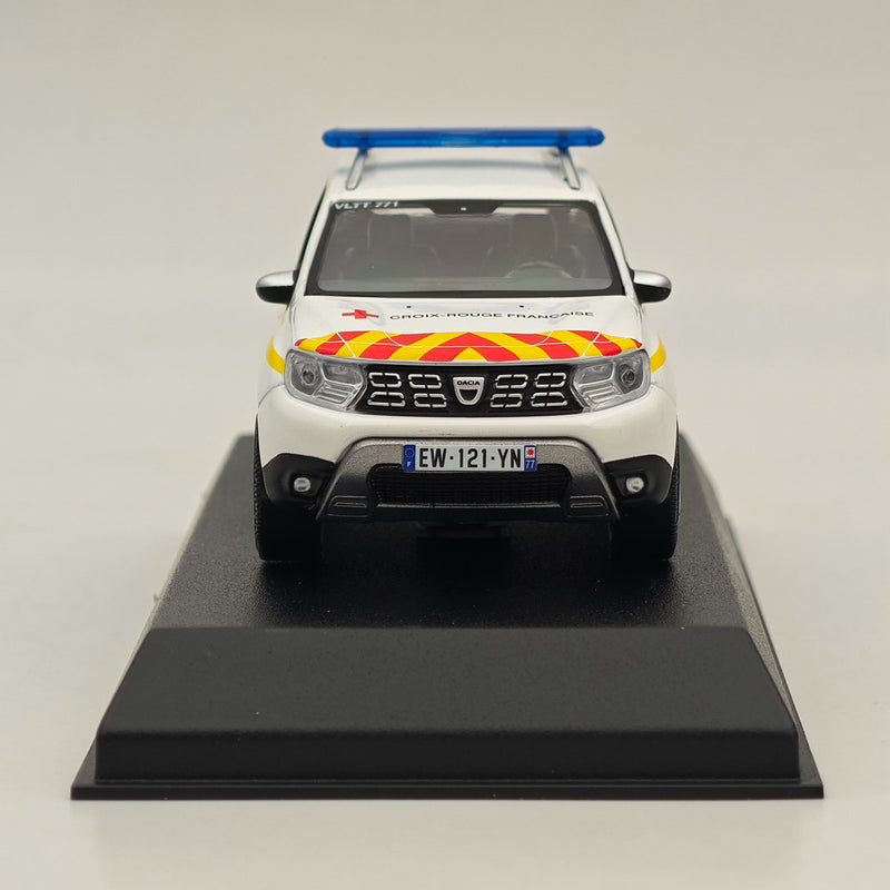 1/43 Norev Dacia Duster 2020 Ambulance VLTT 77 Diecast Model Cars Limited White