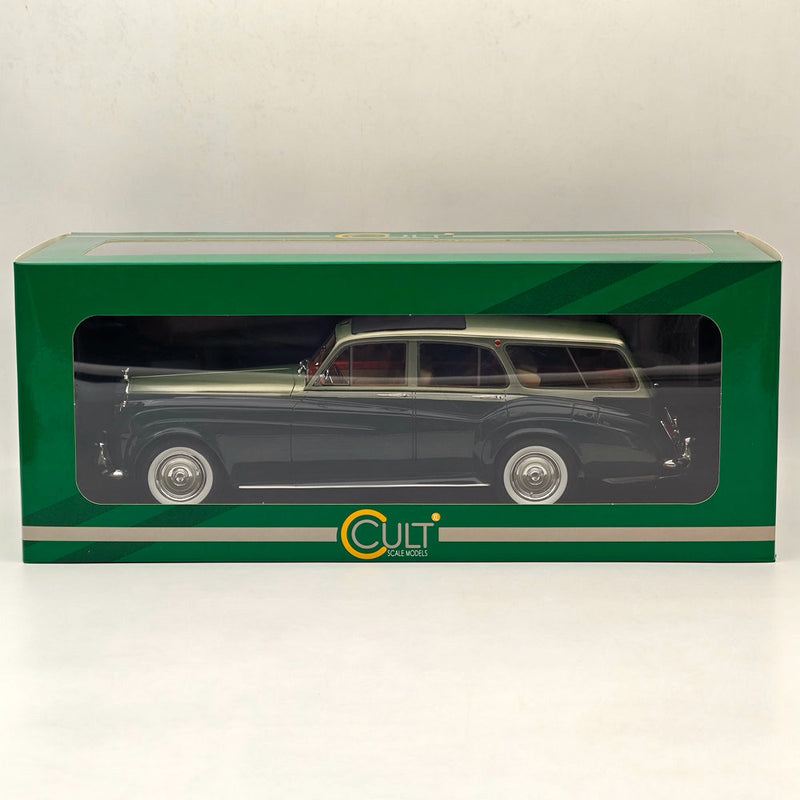 Cult 1/18 Rolls Royce Silver Cloud II Harold Radford 1959 Resin Model Car Green Used