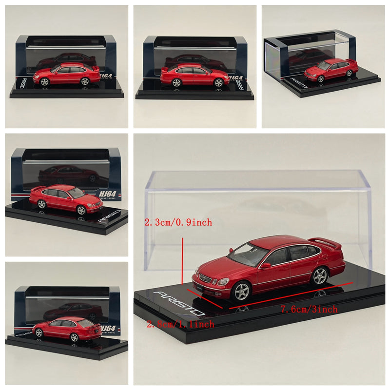 1/64 Hobby Japan Toyota ARISTO V300 VERTEX EDITION EARLY VERSION Diecast Model