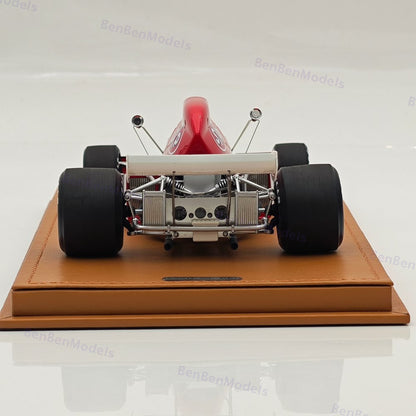 Tecno 1/18 March 721X 1972 Belgium GP Driver Niki Lauda #12 TM18-288B Ltd 125 Pc