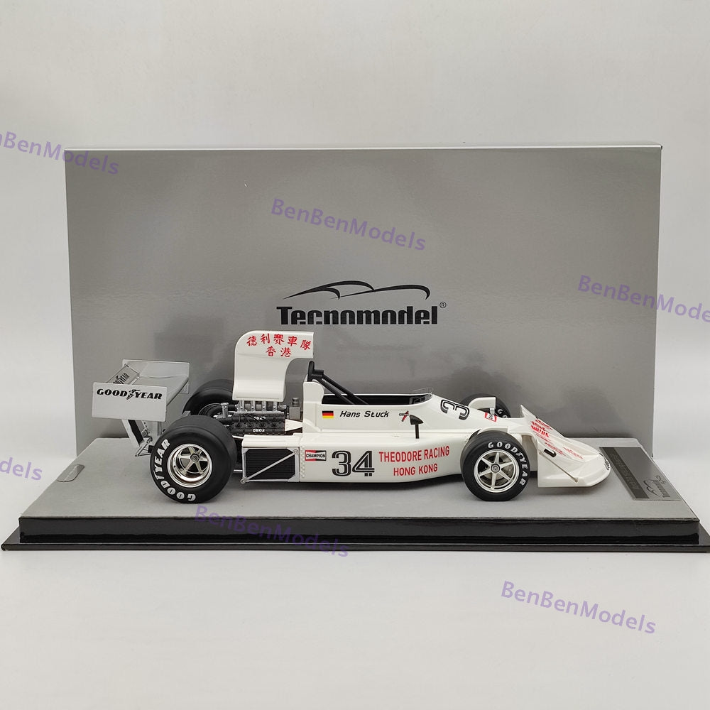 1/18 Tecnomodel March 761 #34 H.J. Stuck USA Long Beach GP 1976 TM18-222B