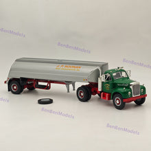 1:34 FIRST GEAR Mack B-Model with 30 Fuel Tank Trailer DIECAST Model 19-4040