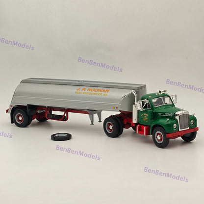 1:34 FIRST GEAR Mack B-Model with 30 Fuel Tank Trailer DIECAST Model 19-4040