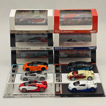 Mortal 1:64 Bugatti Veyron Super Sport Car Models Diecast Toys Collection Gifts Miniature Metallic Two-Tone