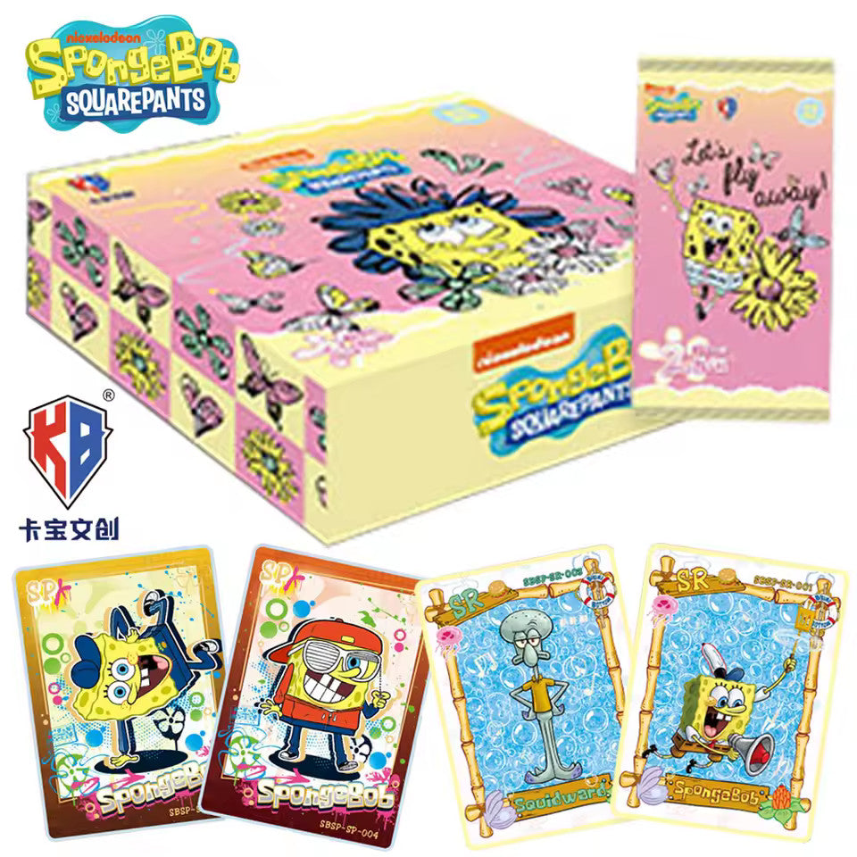 Spongebob Kabao Official Booster Box 30 Pack Trading Card's Anime TCG CCG NEW