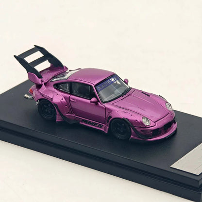 1:64 SW 993 Carmen Purple Metallic Limited Collectible alloy car model